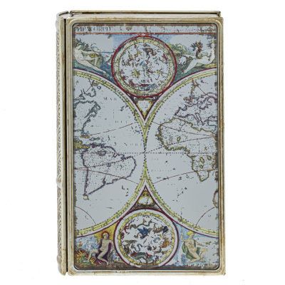 Шкатулка-книга с зеркальным элементом, L16 W5 H26 см
