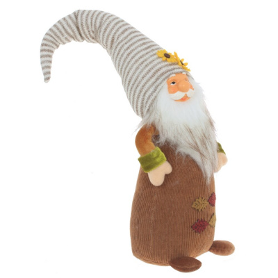 Игрушка набивная "Гном", L20 W13 H55 см, 2в.
