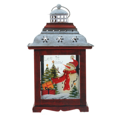 Фигурка декоративная "Фонарик", L21 W21 H38,5 см