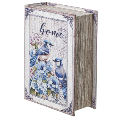Шкатулка-книга с кодовым замком, L16 W7 H22 см