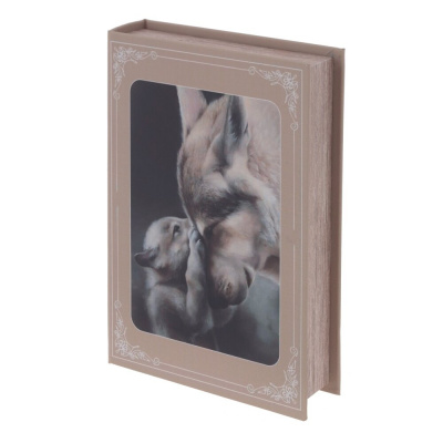 Шкатулка-книга, L16,5 W4,5 H26 см
