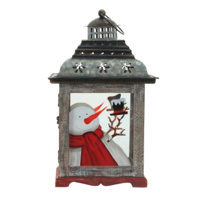 Фигурка декоративная "Фонарик", L21 W21 H38,5 см