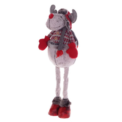 Игрушка набивная "Лось" (телескоп ноги), L30 W27 H109/90 см