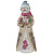 Фигурка декоративная "Снеговик", L14 W11,5 H33,5 см