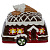 Конфетница "Пряничный фургон", 2800 мл, L23,5 W15,5 H18 см