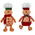 Игрушка набивная "Мальчик/Девочка", L20 W11,5 H38 см, 2в.