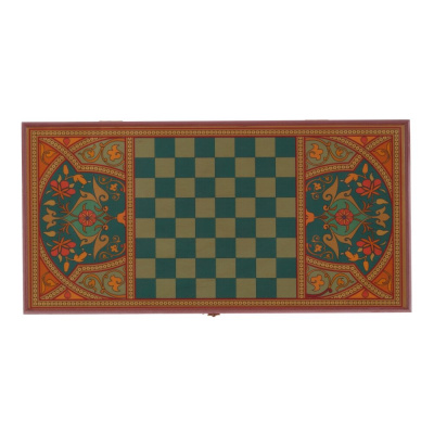 Игра настольная 2 в 1 ( шашки, нарды) "Персидские", L40 W20 H4 см