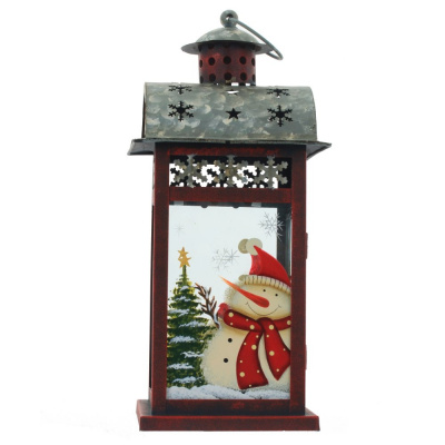 Подсвечник "Фонарик", L19 W19 H44,5 см