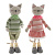 Игрушка набивная "Кошка", L18 W14 H38 см, 2в.