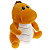 Игрушка мягконабивная "Дракон", L33 W31 H35 см