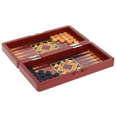 Игра настольная 3 в 1 (шахматы, шашки, нарды), L29 W14,5 H5 см
