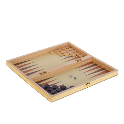 Игра настольная 3 в 1 (шахматы, шашки, нарды), L34,5 W17,5 H4,5 см