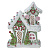 Фигурка декоративная "Домик", L15,5 W6,5 H20 см
