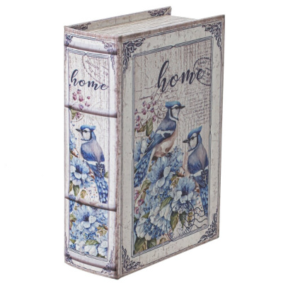 Шкатулка-книга с кодовым замком, L16 W7 H22 см