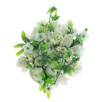 Цветочная композиция, L15 W15 H12 см, 3в.